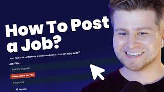 How to post a job on Crypto Jobs List and Hire Top Web3 & Blockchain Talent