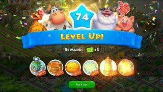 Township LEVEL 74 best design gameplay