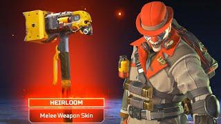 I FINALLY GOT THE SHINY CAUSTIC HEIRLOOM BOIS in Apex Legends