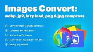 CS-Cart Images Convert: webp, jp2, lazy load, compress for png, jpg, gif, image sitemap