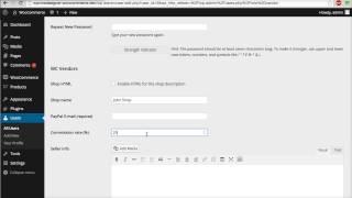 05 - WC Vendors - Vendor Commissions (WooCommerce Tutorial)