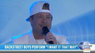 Backstreet Boys - I Want It That Way (Live on the Today Show)