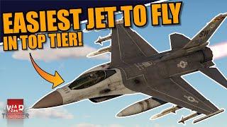 War Thunder - The F-16C is the PERFECT JET for YOU to LEARN how to PLAY TOP TIER!