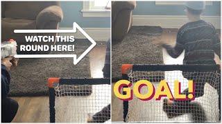 Nerf Rival Double Whammy Round!  !  #shorts #nerf #nerfrival #trickshot #hockey