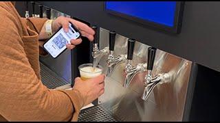 Scan, Pour, Go with GS Draft's Frictionless Self Serve Tapwalls™ powered by DraftServ