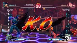 SSF4 HD  xfortunax Bison VS Posseidonn Ryu