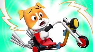 Bicicleta de Alex | vídeos para crianças | desenhos animados para crianças | Loco Nuts | Alex's Bike