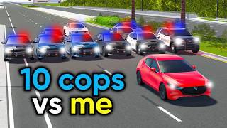 Starter Car vs 10 COPS In Southwest Florida!