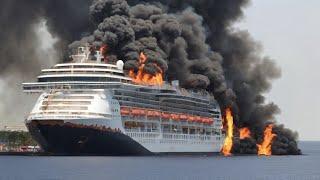 Today!  The cruise ship carrying 1,000 elite US troops was sunk by the Houthis