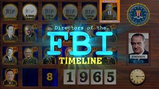 Directors of the FBI Timeline (1861-2024)