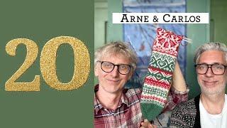 Episode 20 -  Christmas Stocking Knit-Along 2024 with ARNE & CARLOS!  | Easy Daily Tutorial 