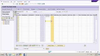 How to create a Purchase order wrt a Purchase Requisition in SAP MM