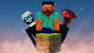 Surviving Minecraft's Scariest Mods On One Block...