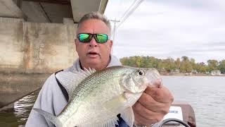 Hugging the Bridge - Crappie Fishing - High Rock Lake