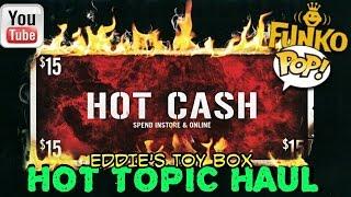 Epic Funko Pop Hot Topic Hot Cash Haul! OVER TEN NEW POPS!