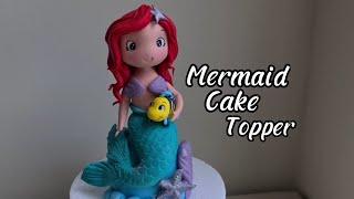 MERMAID CAKE TOPPER