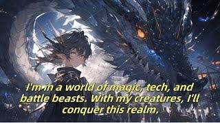 EP | 2 I'm in a world of magic, tech, and battle beasts. With my creatures, I'll conquer this realm.