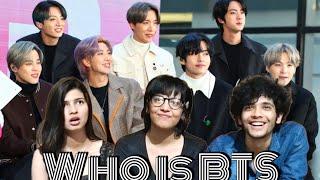 "WHO IS BTS" FIRST TIME REACTION!!