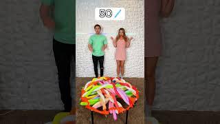 How Many Balloons Can Hold Her?