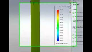 Using Simulation tools In SolidWorks Premium