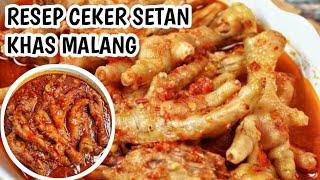 RESEP CEKER SETAN MALANG - CEKER PEDAS GILA - CEKER IBLIS - CEKER MERCON IDE JUALAN