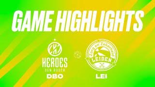 Heroes Den Bosch vs. Zz Leiden - Game Highlights