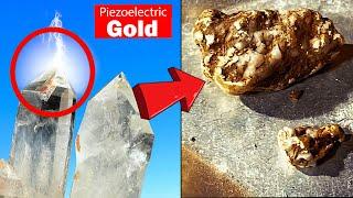 How Massive Gold Nuggets Are Born in the Earth