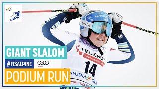 Meta Hrovat | 3rd place | Kranjska Gora | Women's Giant Slalom #2 | FIS Alpine