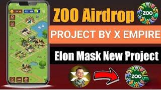 Zoo New Telegram Bot By Elon Musk | Project Backed By X Empire | How To Earn in Zoo Telegram Bot