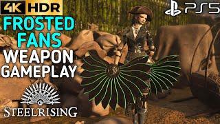 PS5 Steel Rising Frosted Fans Weapon Gameplay | Steelrising Closed Beta Playstation 5 Version 4K HDR