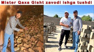 Mister Qaxa GISHT zavodi ishga tushdi Yigit kishiga 40/xunar oz