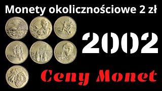 Monety Okolicznościowe 2 zł - 2002 r.