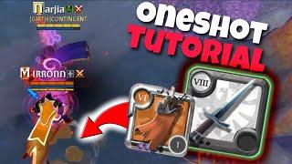 How To ONESHOT With 1H Dagger | TUTORIAL Solo Ganking | Albion Online PvP