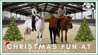 CHRISTMAS SPECIAL AT BOSWELL DRESSAGE  | Riding with Charlotte