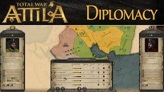 Total War: ATTILA - DIPLOMACY - Overview & All new features