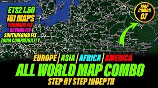 All World Map Combo For ETS2 1.50 | Step by Step Full Guide