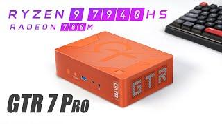 GTR7 PRO 7940HS First-Look, A New Mini PC On The Edge Of Full Size Desktop Power!