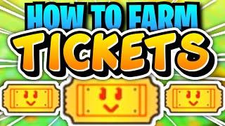 How to Get Tickets Fast! [Best Method] - Bee Swarm Simulator