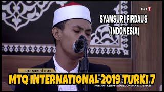 Full HD Luarbiasa Syamsuri Firdaus (Indonesia) | Juara 1 MTQ INTERNATONAL 2019 TURKI 7 (Babak Final)