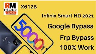 Infinix Smart HD 2021 [X612B] Frp,Google Account Bypass New Trick