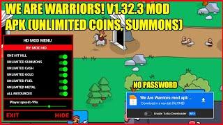 We Are Warriors Mod Apk Unlimited Coins 2024 Mediafıre Money 1.23.3