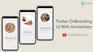 Flutter Onboarding Screens UI with Animation  - Tutorial and Speedcode for Beginners