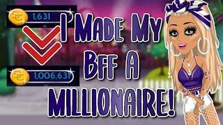 Surprising BFF With A Million Starcoins On MSP! *Not Clickbait*