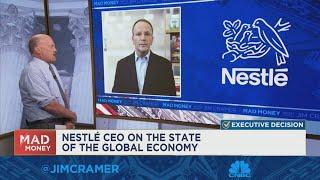 Nestle CEO discusses company's pricing strategy