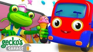 Rocket Powered Ice Cream Truck | Gecko's Garage | Cartoons For Kids | Toddler Fun Learning