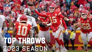 Top Throws of The 2023 Regular Season | NFL Highlights