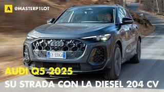 New AUDI Q5 2025 | Test drive of the 2.0 TDI hybrid 204 HP. From 63,250 euros