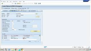 how to create a Material Master (MM01) in SAP - SAP MM for beginners #SAPMM #Materialmaster