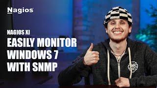 How to monitor Windows 7 using SNMP with Nagios XI