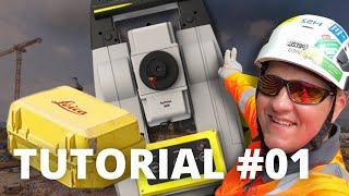 First Look at the Leica iCON Total Station / EDM for Construction Setting out & Surveying ‍️‍️